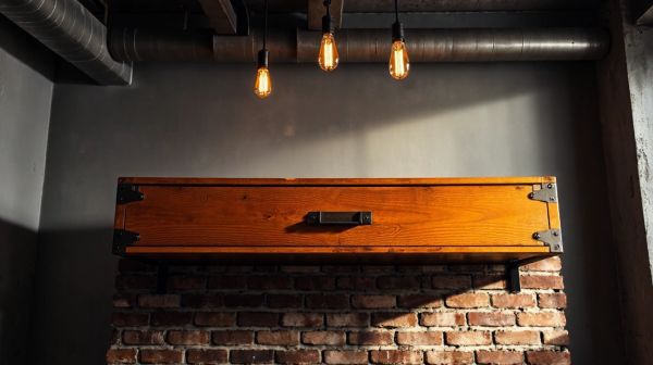 Top consoles en bois et métal pour un décor industriel accueillant